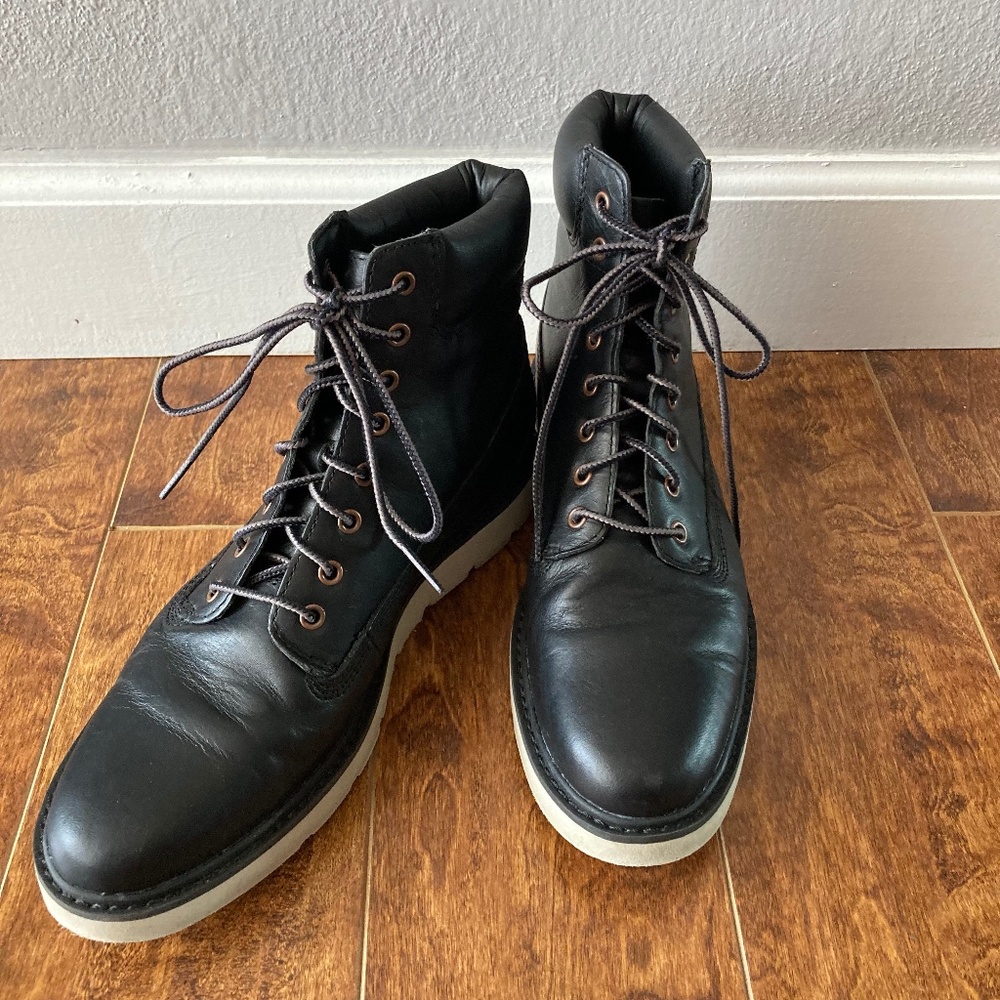 Timberland Women's Kenniston 6-inch Boots Ankle Black  TB0A161X Sz 8.5